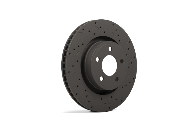 Lexus GX460 Brake Rotors (2) - Front - Hawk Performance - Talon - Drilled and Slotted - `10-`27